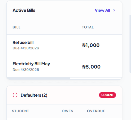 Settlebunk Dashboard Preview
